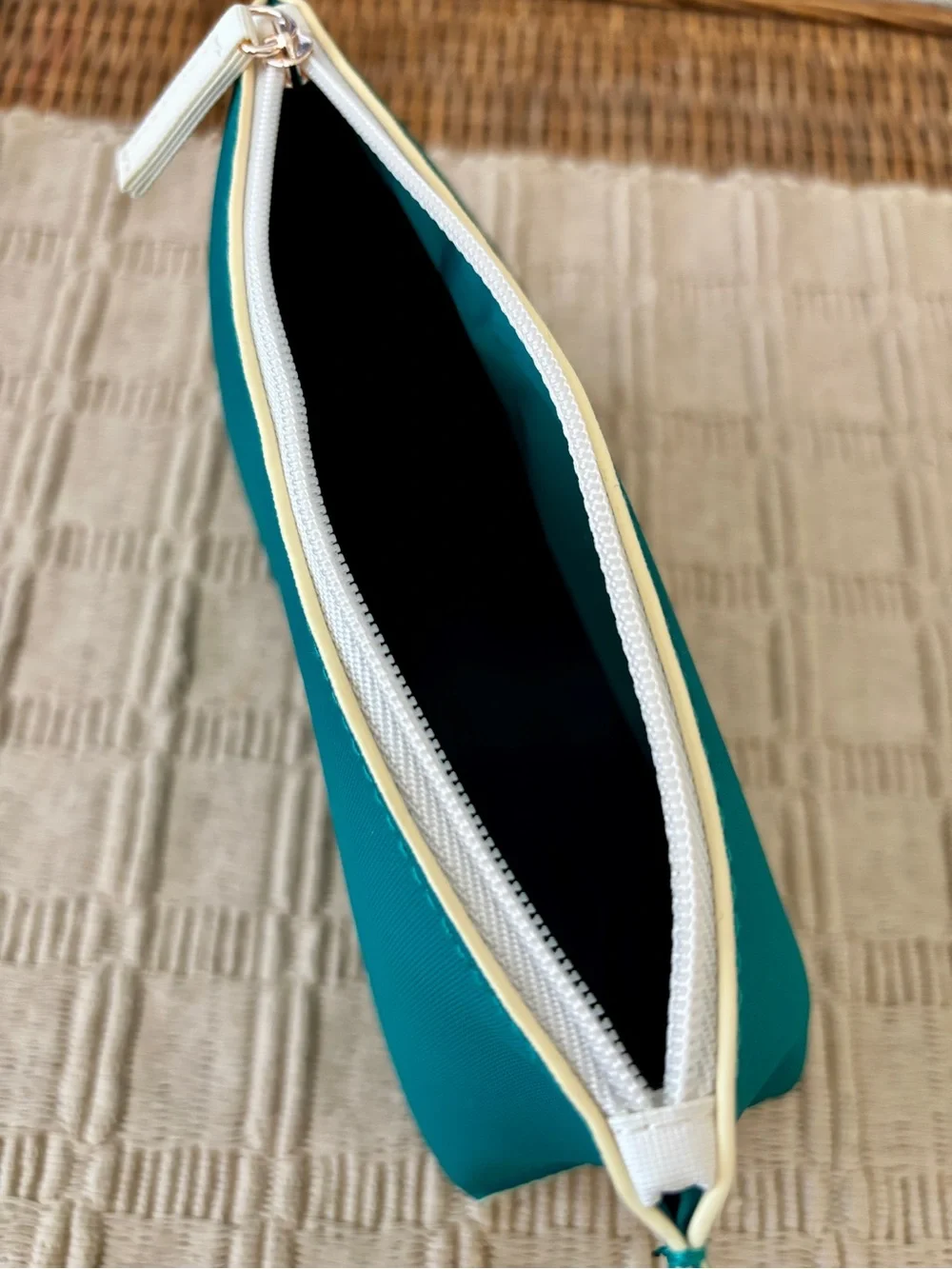 LA MER Sea Green Cosmetic Bag